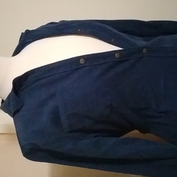 NWT Navy Corduroy Dress XS - Picture 9 of 10